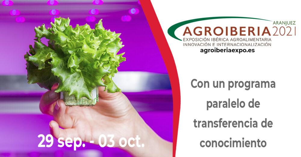 Cartel evento sobre el sector agroalimentario